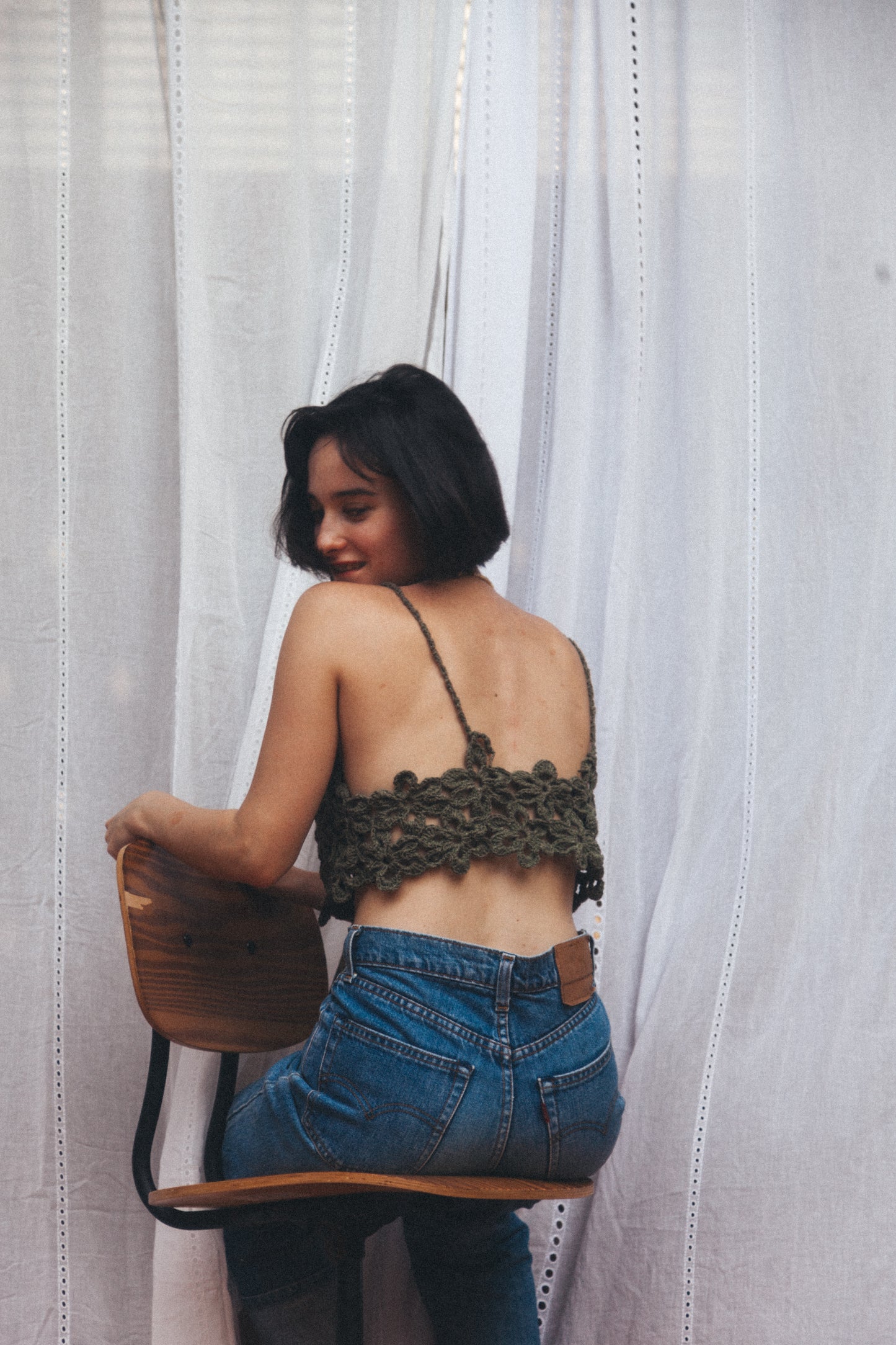 Mama made crochet top