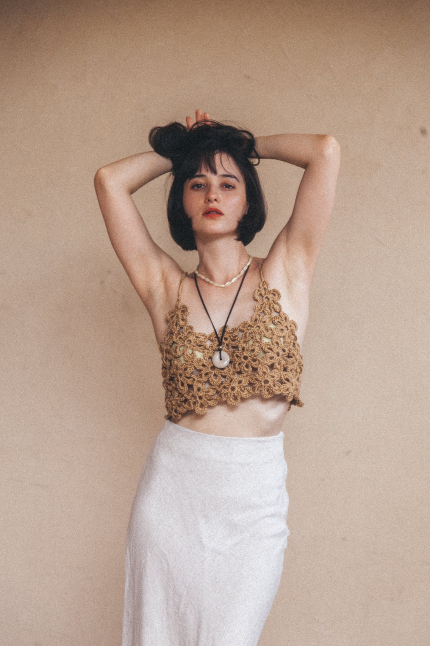 Mama made crochet top