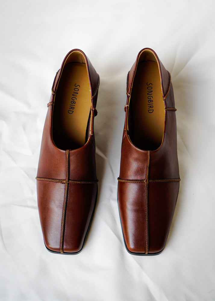 Gustave soft patchwork leather shoe