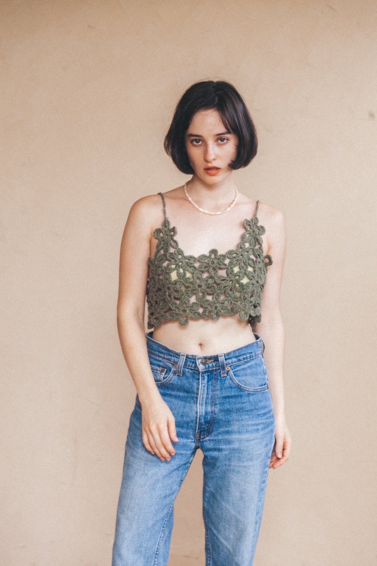 Mama made crochet top
