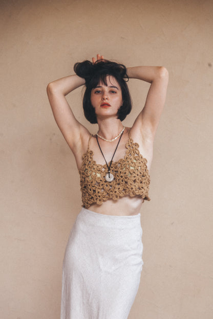 Mama made crochet top