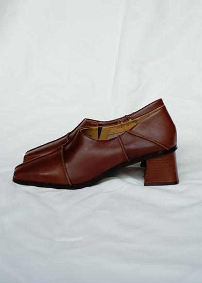 Gustave soft patchwork leather shoe