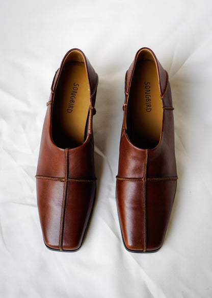 Gustave soft patchwork leather shoe