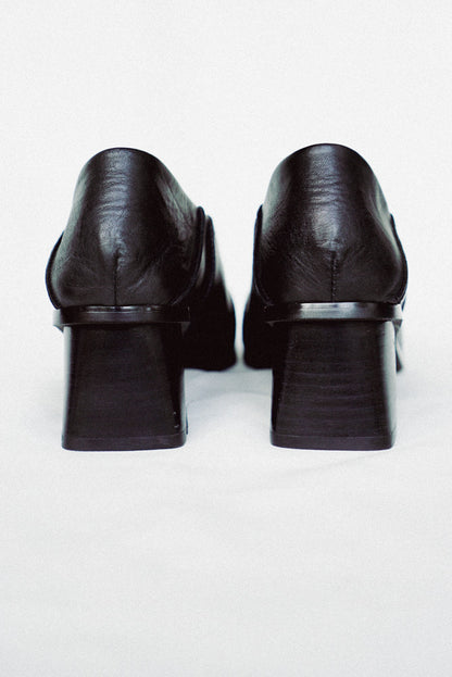 Gustave soft patchwork leather shoe